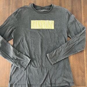 All Saints men’s long sleeve graphic tee small
